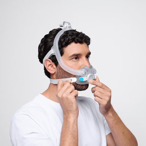 ResMed ResMed AirTouch F30i Clear Full Face Mask Without Headgear | Kit Frame 62477 CPAPnation