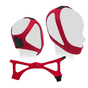Sunset Healthcare Neoprene Ruby Style Red | Chinstrap - CPAPnation