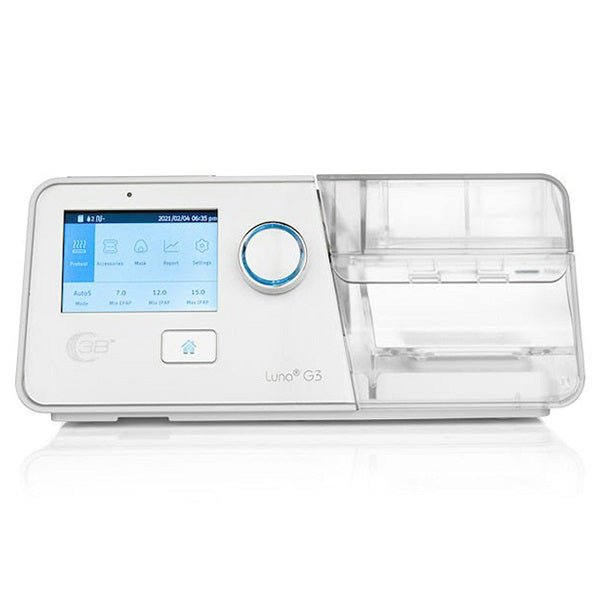 React Health 3B Luna G3 25A Bilevel Machine With Heated Humidifier - CPAPnation