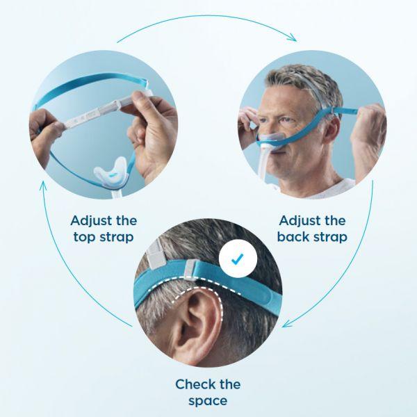 Fisher & Paykel Evora Nasal CapFit | Headgear - CPAPnation