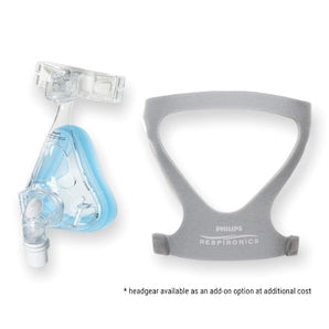 Philips Respironics Amara Gel Full Face Mask Without Headgear | Kit - CPAPnation