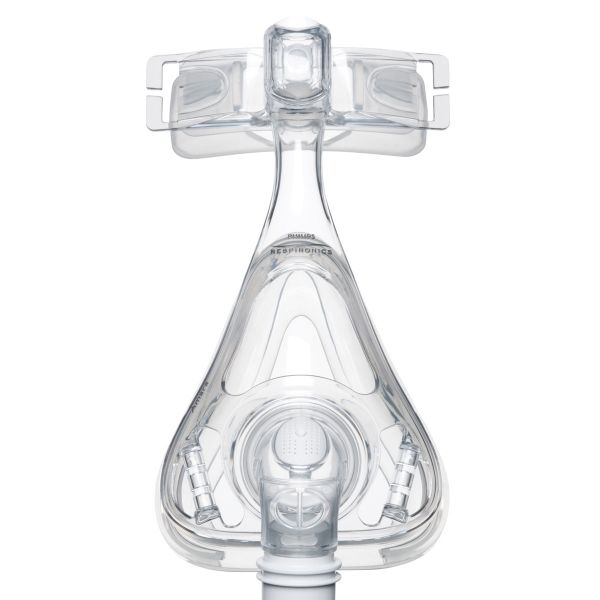 Philips Respironics Amara Silicone Full Face Mask Without Headgear | Kit - CPAPnation