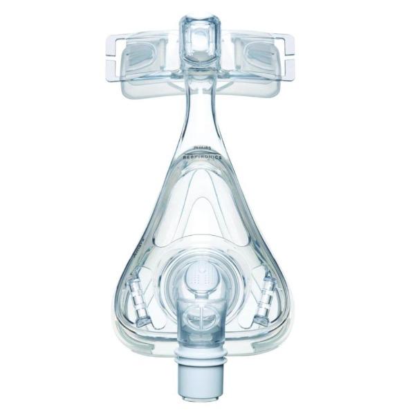 Philips Respironics Amara Silicone Full Face Mask Without Headgear | Kit - CPAPnation