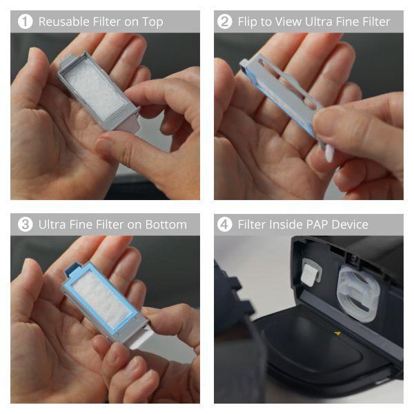 Philips Respironics DreamStation 2 Ultra-Fine Disposable | Filters - CPAPnation