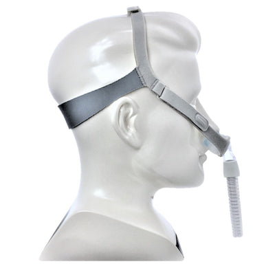 Philips Respironics Nuance Fabric Nasal Pillow Mask Without Headgear | Kit - CPAPnation