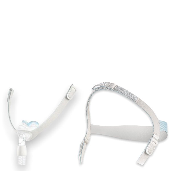 Philips Respironics Nuance Fabric Nasal Pillow Mask Without Headgear | Kit - CPAPnation