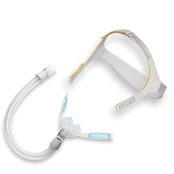 Philips Respironics Nuance Pro Gel Nasal Pillow Mask Without Headgear | Kit - CPAPnation