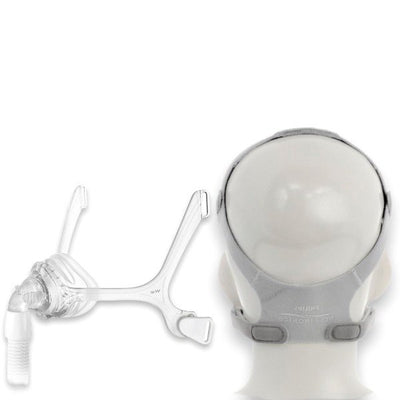 Philips Respironics Wisp Clear Silicone Nasal Mask Without Headgear | Kit - CPAPnation