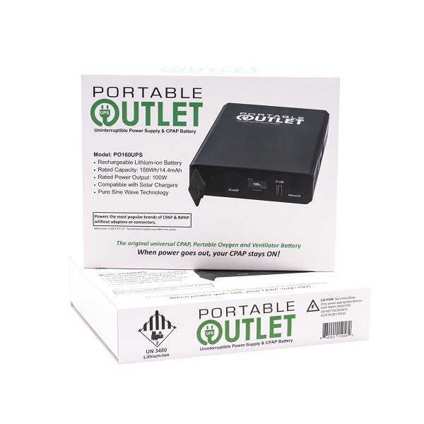 Portable Outlet Universal Travel CPAP | Battery - CPAPnation