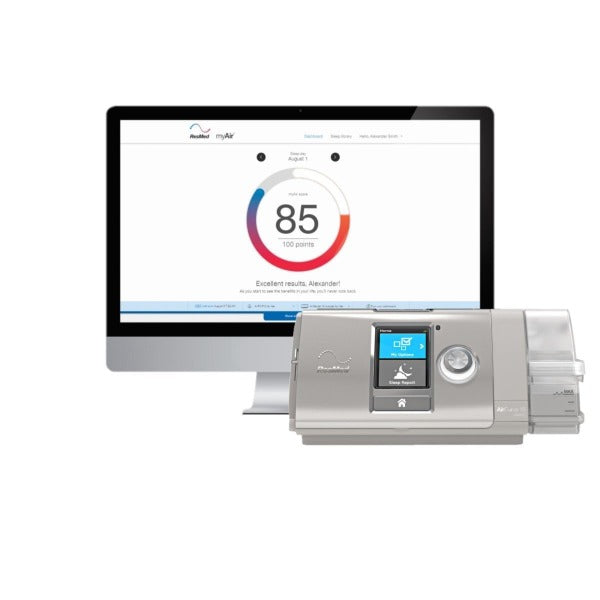 ResMed AirCurve 10 VAuto Machine with HumidAir and ClimateLineAir | Bilevel - CPAPnation