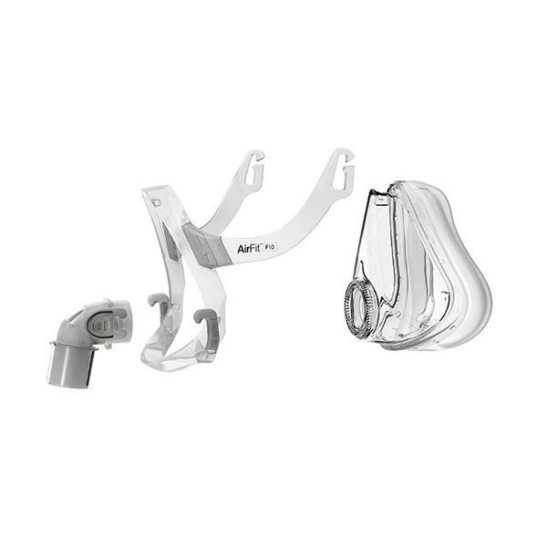 ResMed AirFit F10 and For Her Full Face Mask Without Headgear | Kit - CPAPnation