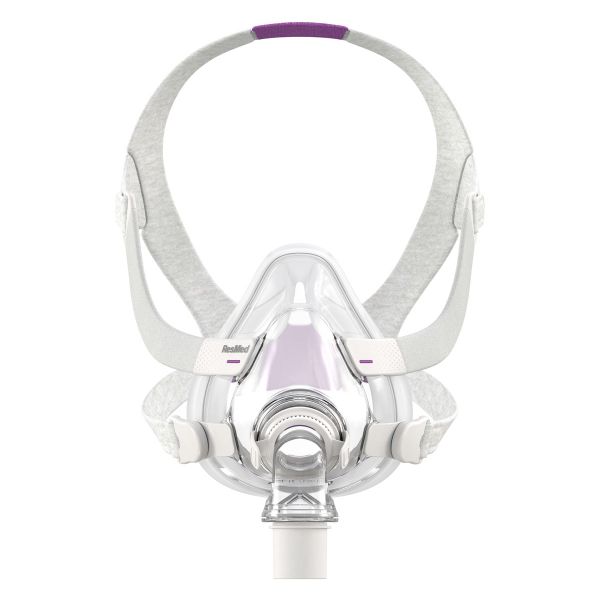 ResMed F20 Silicone For Her Full Face Mask Without Headgear | Kit - CPAPnation