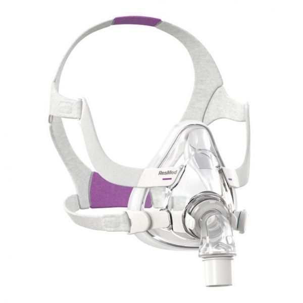 ResMed F20 Silicone For Her Full Face Mask Without Headgear | Kit - CPAPnation