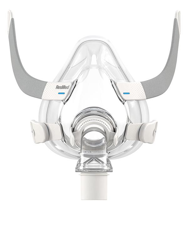 ResMed F20 Silicone Full Face Mask Without Headgear | Kit - CPAPnation