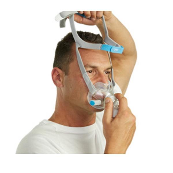 ResMed F30 Full Face Mask Without Headgear | Kit - CPAPnation