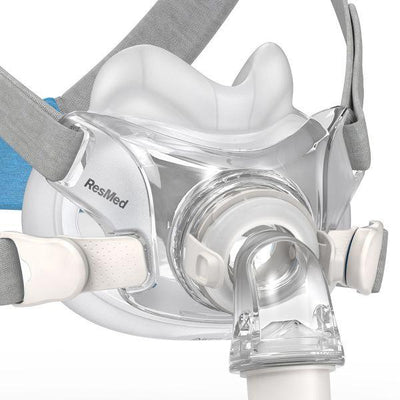 ResMed F30 Full Face Mask Without Headgear | Kit - CPAPnation