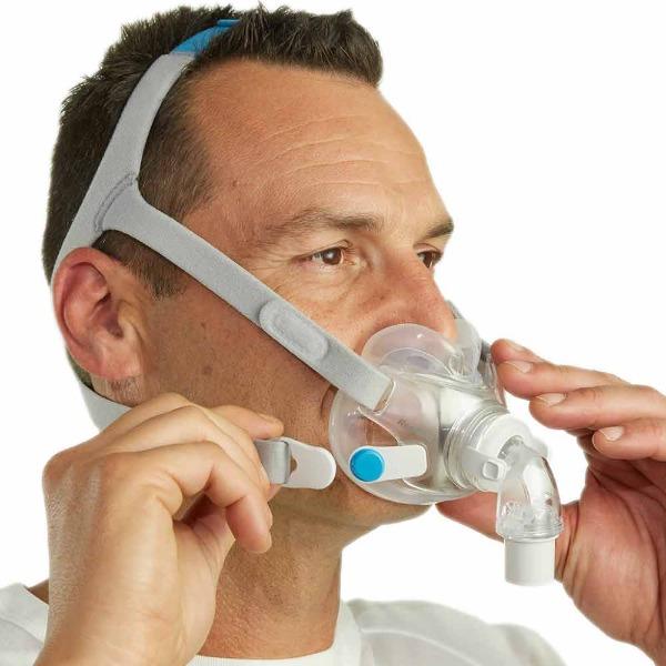 ResMed F30 Full Face Mask Without Headgear | Kit - CPAPnation