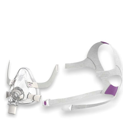 ResMed AirTouch F20 For Her Memory Foam Full Face Mask Without Headgear | Kit - CPAPnation