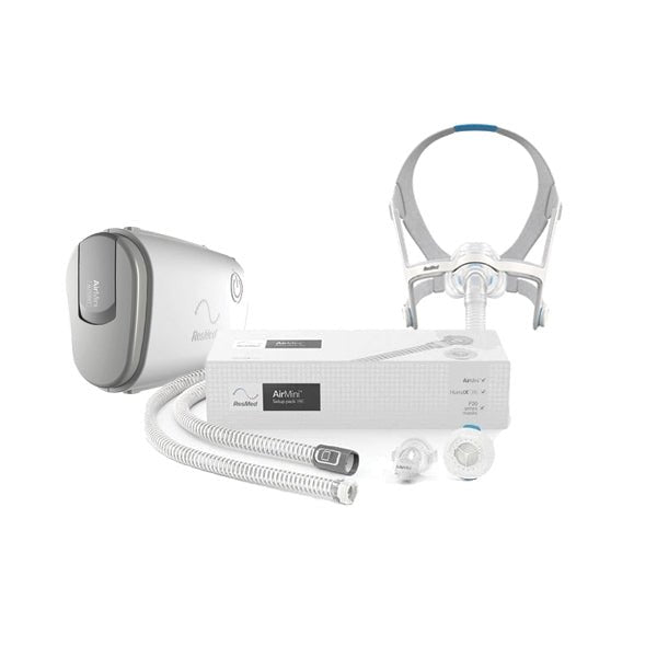 ResMed AirMini Auto CPAP Travel Machine | AirTouch N20 Complete Starter Bundle - CPAPnation