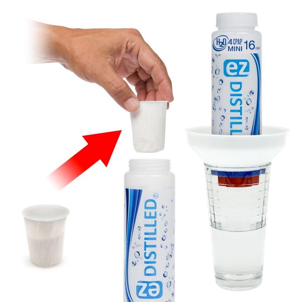 Replacement Filter for EZDistilled Water Filtration System (4 Pack) - CPAPnation
